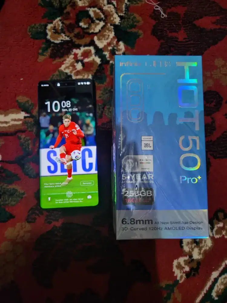 Dijual Cepat! Infinix Hot 50 Pro Plus 8/256GB - Like New, Baru 2 Bulan