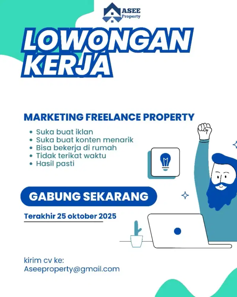 Marketing Freelance Rumah/property Area Makassar