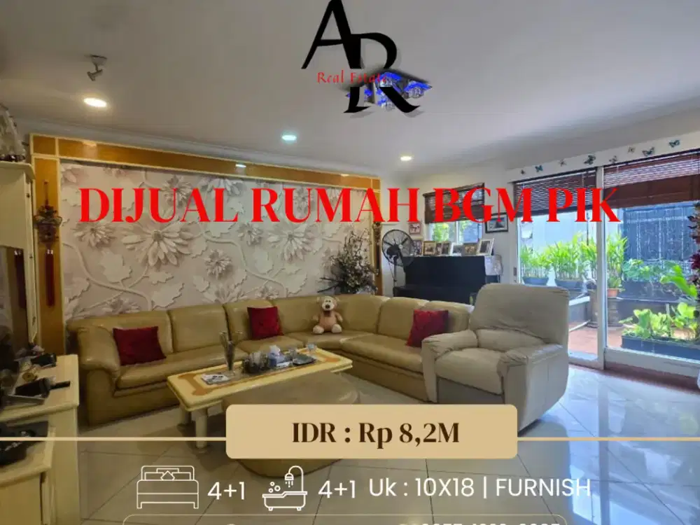 Dijual cepat Rumah BGM pik