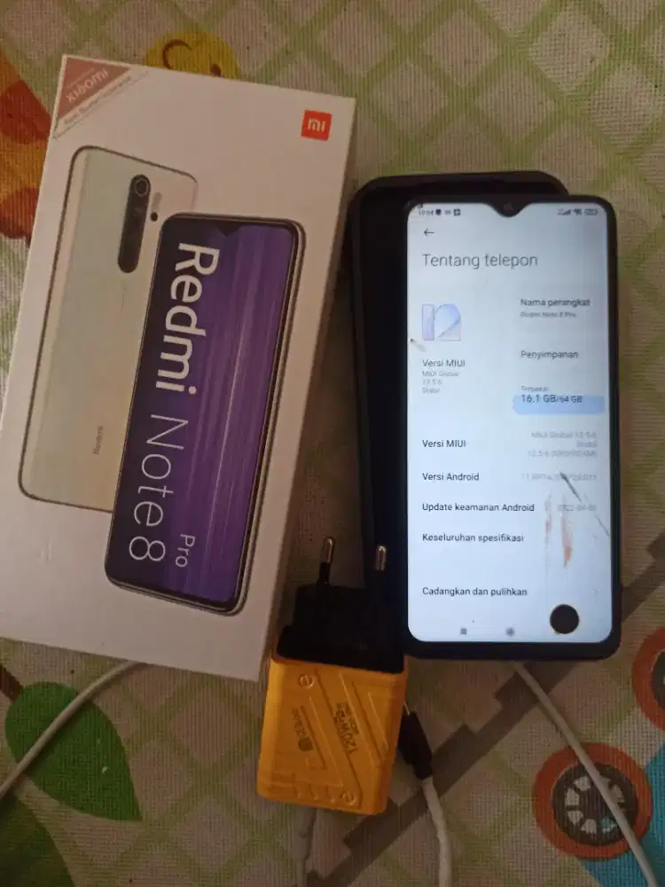 redmi note 8 pro 6/64gb fullset