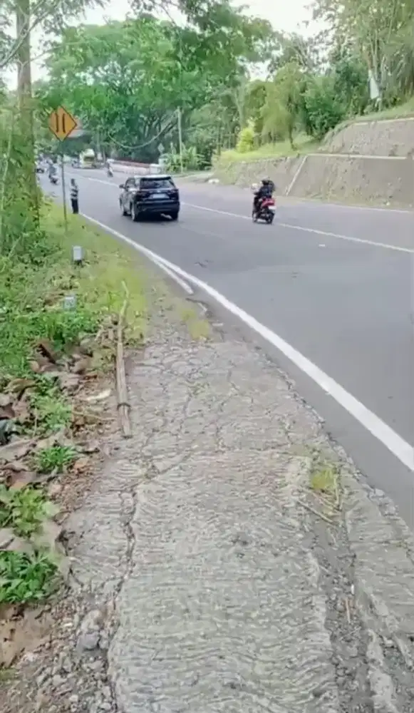 Tanah murah mangku jl raya di jual cepat