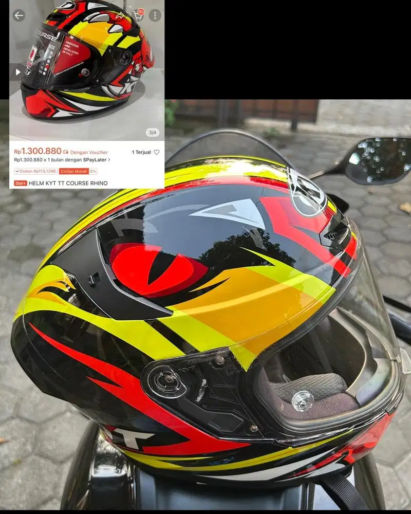 KYT TT Course Rhino Size L TTC