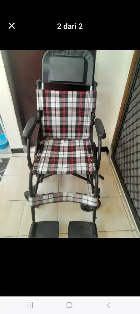Kursi roda. Masih bagus