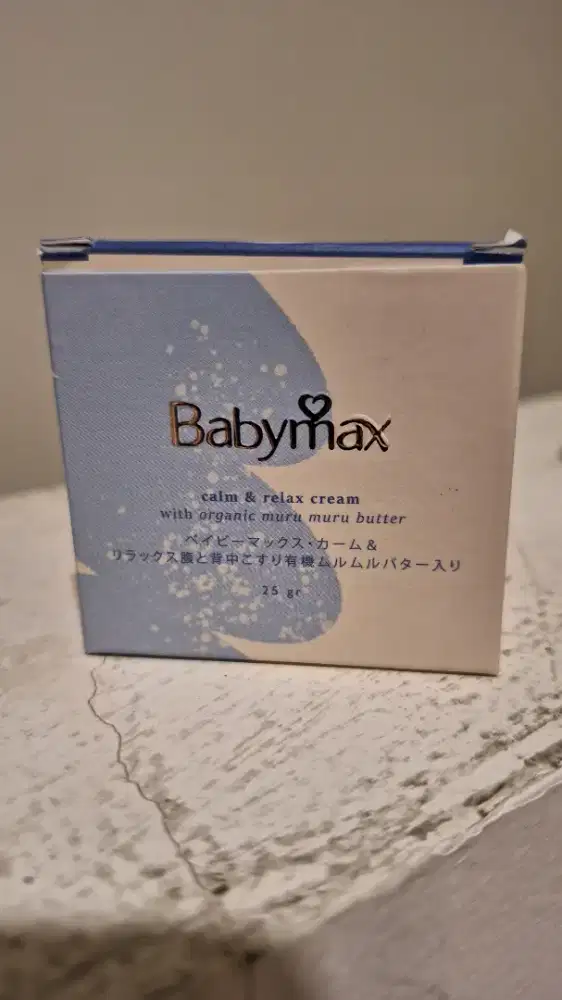 Babymax calm n relax cream 25gr exp Nov 2025
