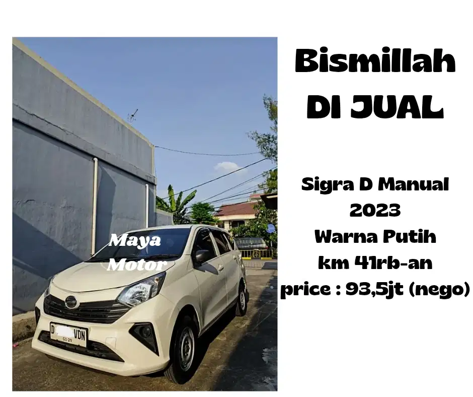Daihatsu Sigra 2023 Bensin