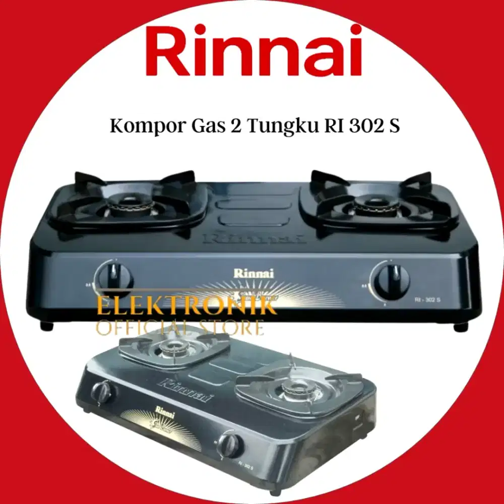 Kompor Rinnai 2 Tungku 302s & 522e