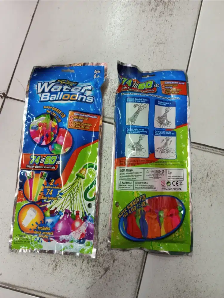 Mainan Anak waterbalon 2 pcs