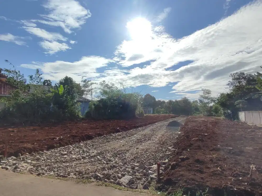 Tanah kavling Bogor siap bangun harga mulai dari 2jtan
