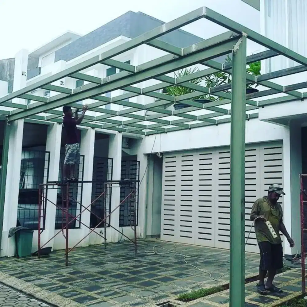Kanopi atap kaca