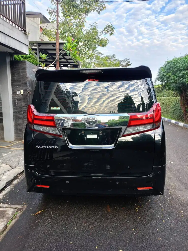 ALPHARD 2.5 AT 2017 (TRANSFORMER) MULUS JUAL CEPAT