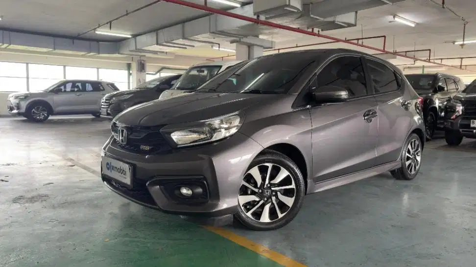 Like New TDP 9JT Honda Brio 1.2 RS Bensin-AT 2023 Abu-Abu