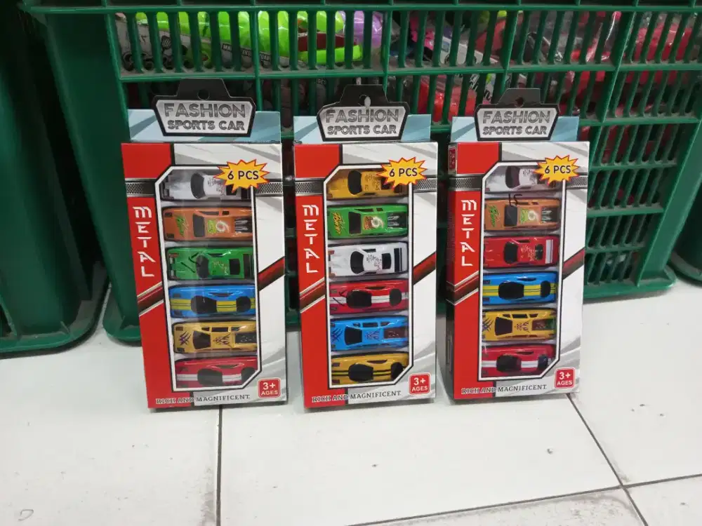 Mainan Anak fashion sport car 6 pcs