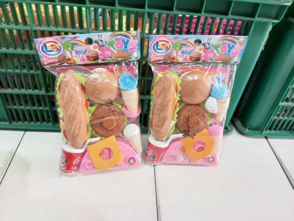 Mainan Anak fast food set