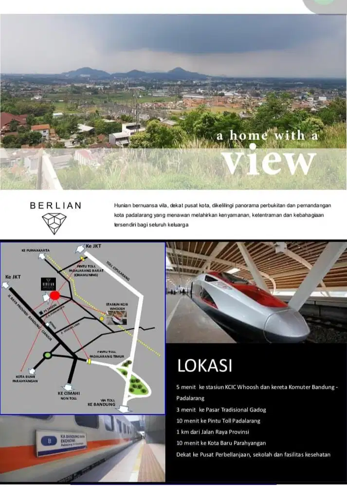 BERLIAN Homes and Villas Padalarang