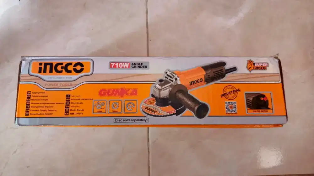 Inco Mesin Gerinda Tangan (Angle Grinder) 4 inci.