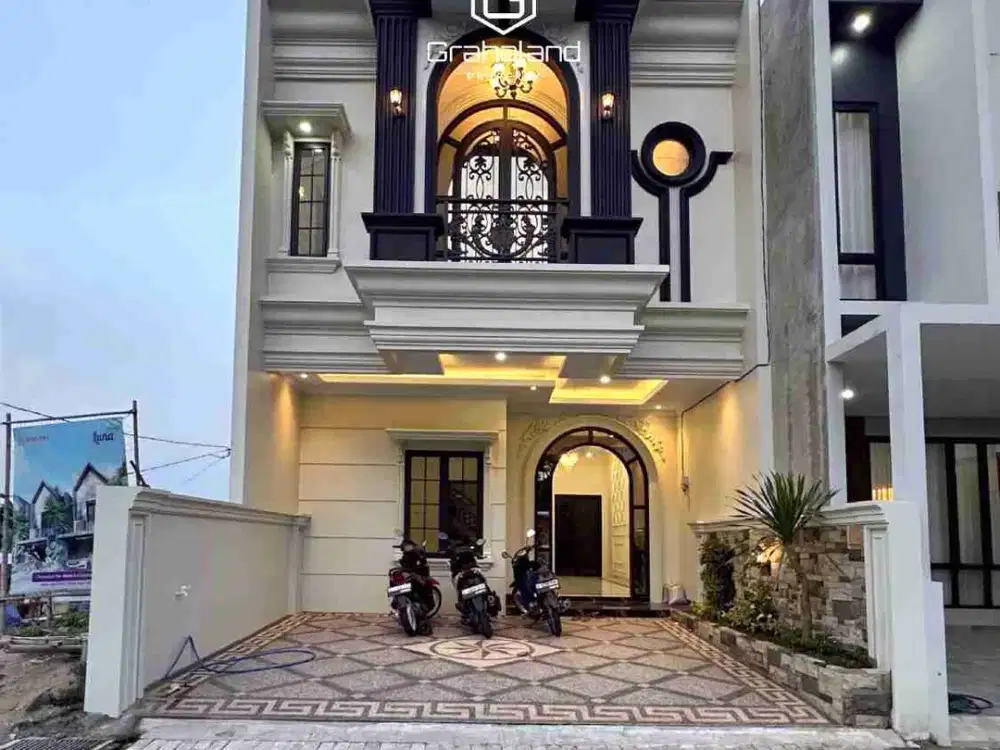 Rumah Baru Mewah Dalam Cluster Besar Lingkungan Nyaman Lokasi Strategis Akses Jalan Besar Di Jagakarsa