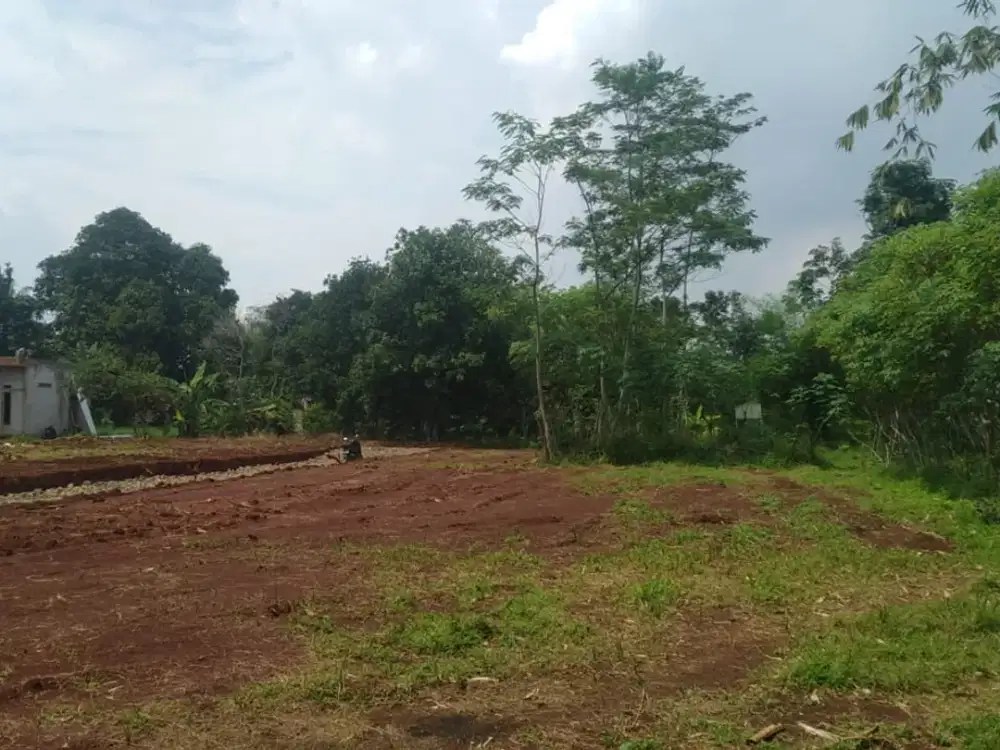 Tanah kavling siap bangun Bogor 3km Jl Bojonggede-Kemang
