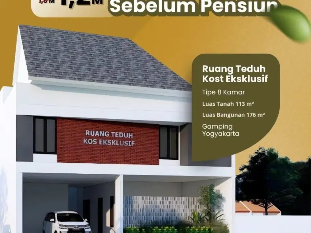 Peluang Emas untuk Investor! Kos Eksklusif Dekat PKU & UMY Gamping!