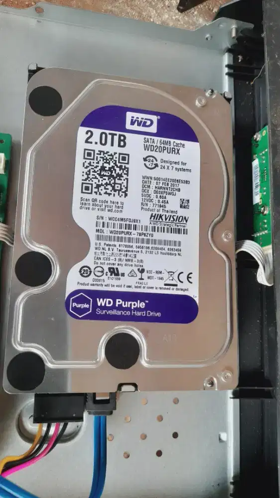 HARDISK WD 2 TERA
