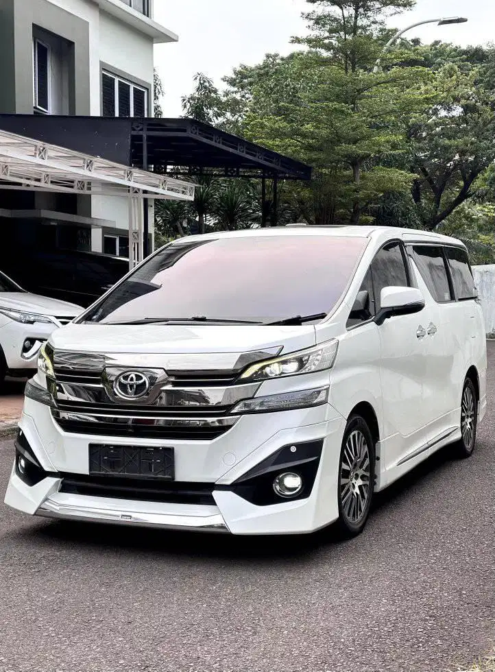 VELLFIRE G LIMITED ATPM NIK 2017 PEMAKAIAN 2018
