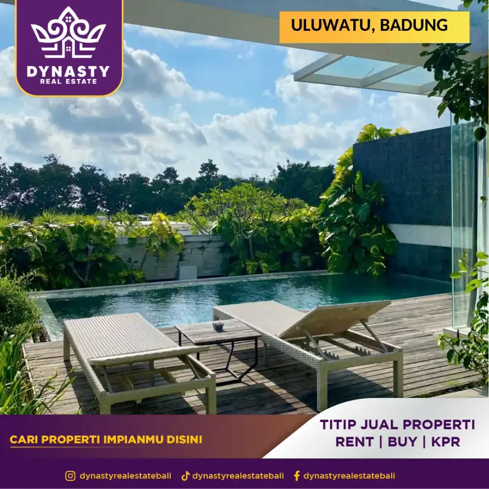 Villa premium lokasi strategis di uluwatu