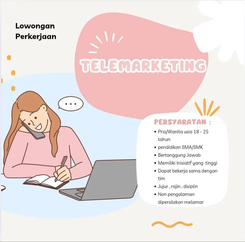 Lowongan Telemarketing