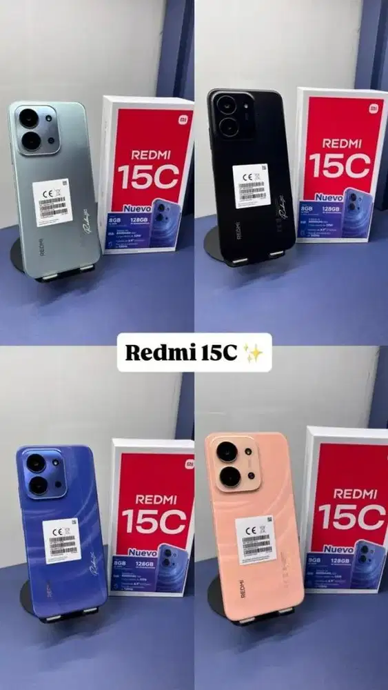 PRODAK TERBARU REDMI 15 C BISA CICILAN HOME KREDIT