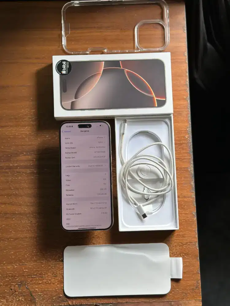 iphone 16 pro max 256gb resmi ibox pa/a