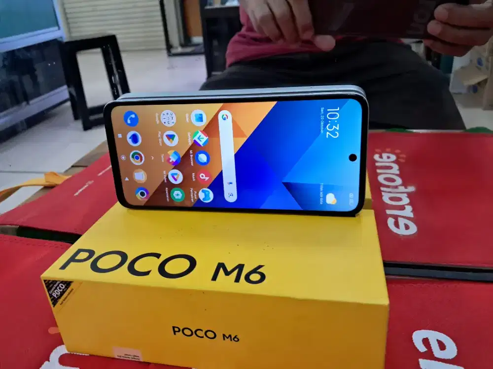 Poco M 6 Ram 8/256 gb mulus lengkap no minus