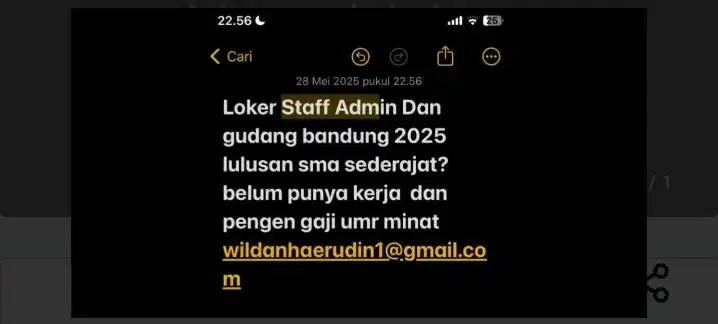 Info Loker Bandung 2025 Terbaru
