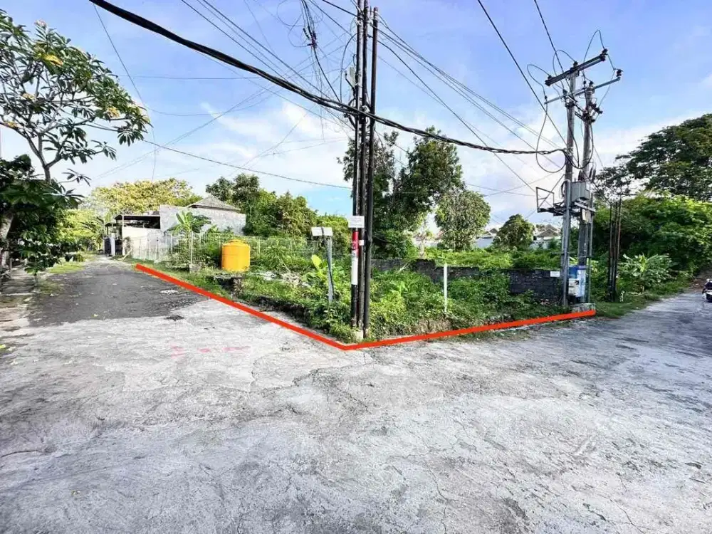 Tanah Hook Cocok Untuk Villa Jl Taman Giri Nusa Dua