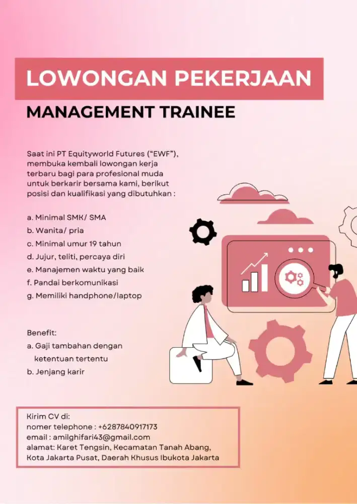 lowongan kerja full time
