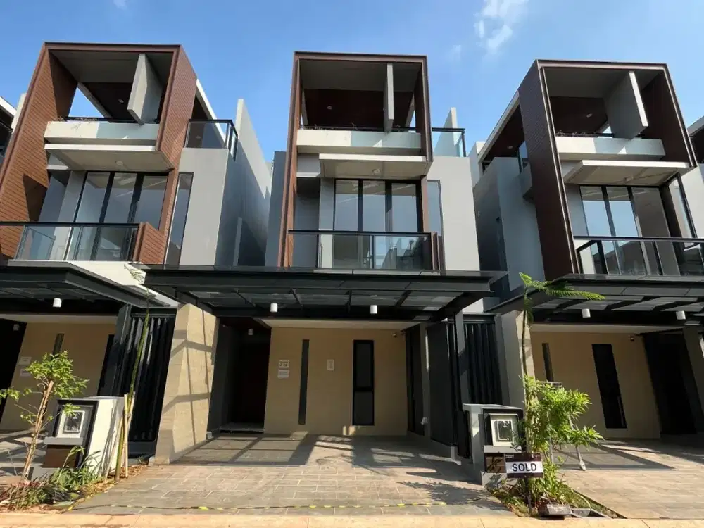 Hanya 4M-an Dapat Rumah 3 Lantai Selangkah Jakarta Alam Sutera SHM