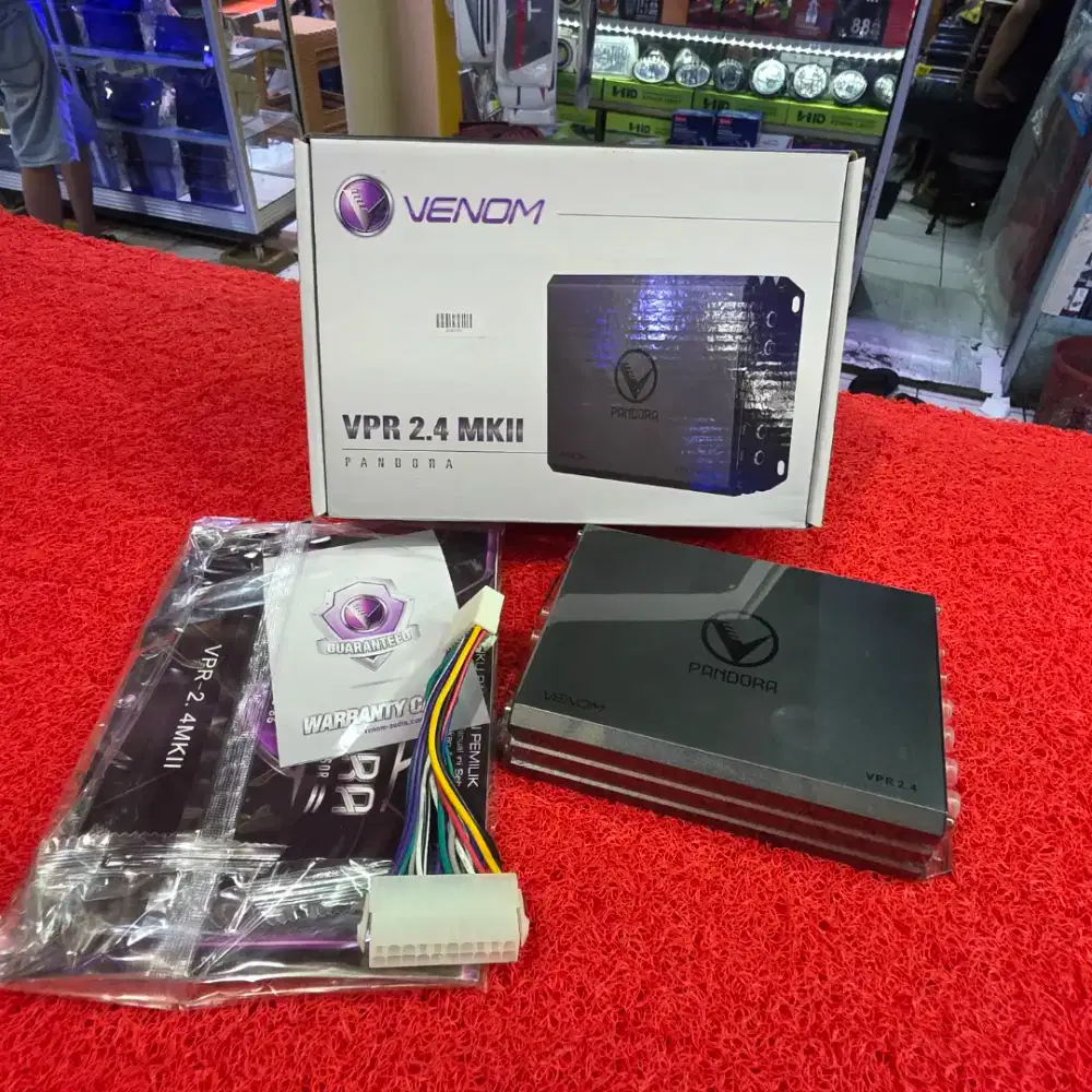 Processor VENOM PANDORA VPR 2.4 Built in Power 4 Channel Out 6 Channel