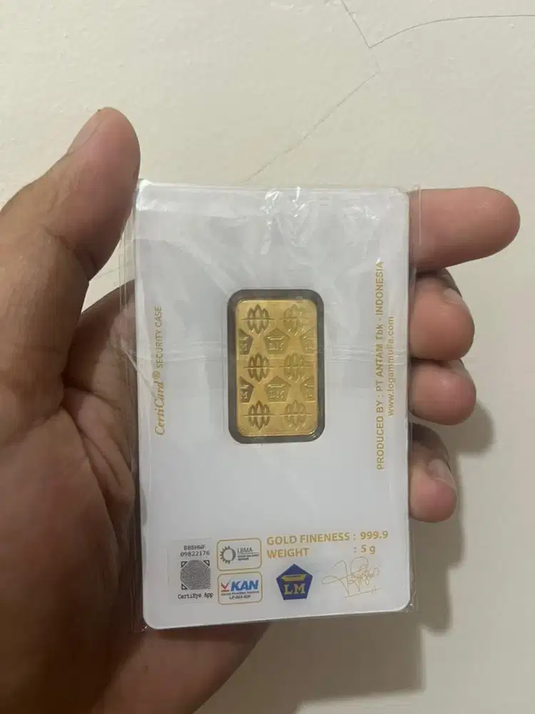 Antam 0,5 1 dan 5 gram