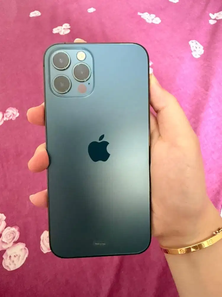 IPHONE 12 PRO 128GB IBOX warna Deep Blue