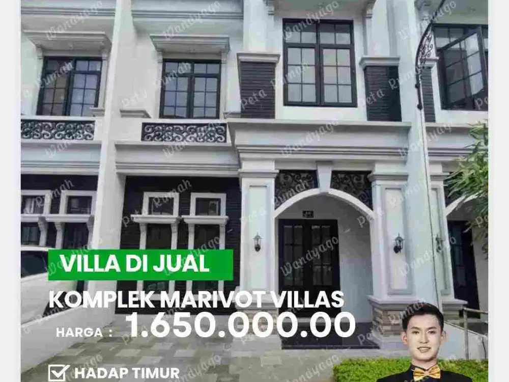DIJUAL VILLA DI MARRIOT VILLAS CANTIK DAN SIAP HUNI