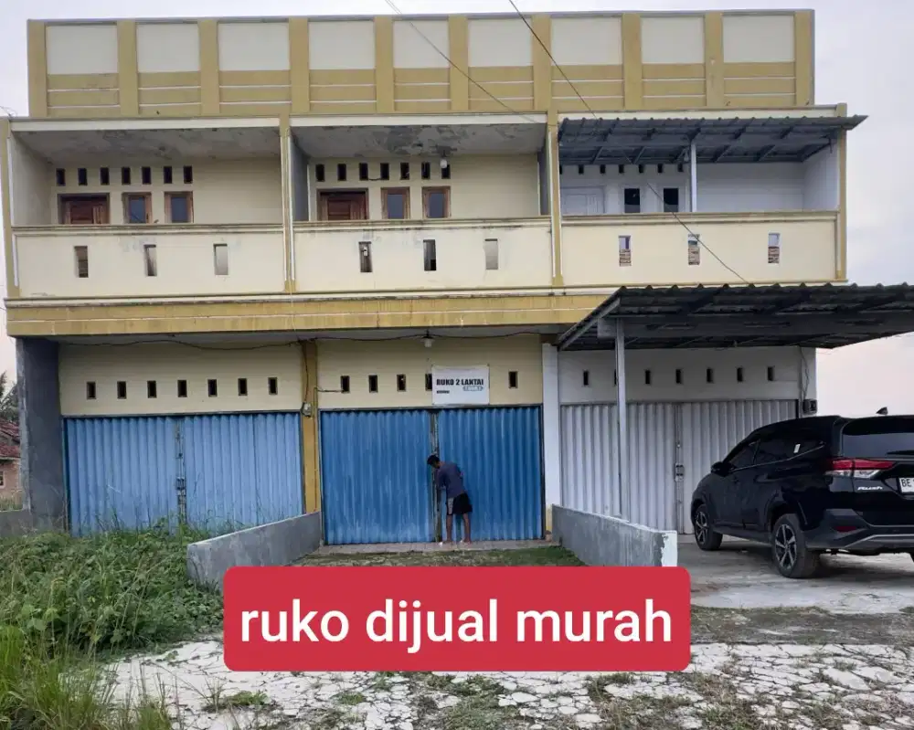 ruko dijual murah