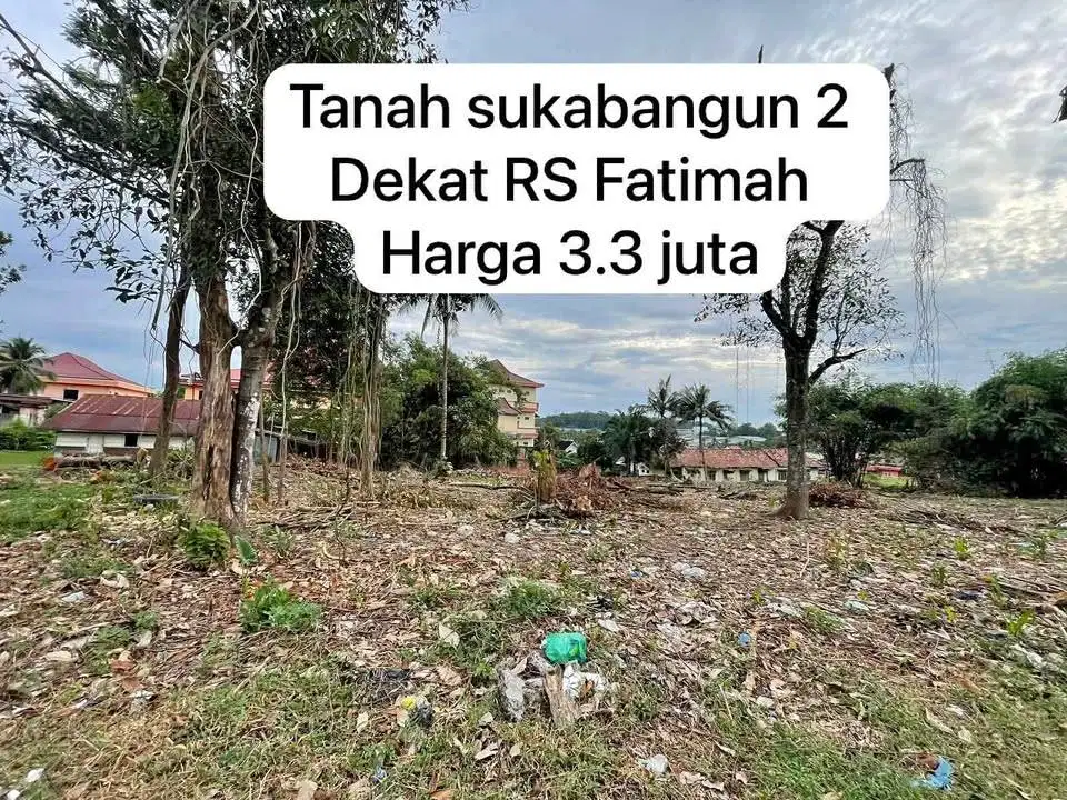 Dijual tanah KM6 Dekat RSUD Palembang
