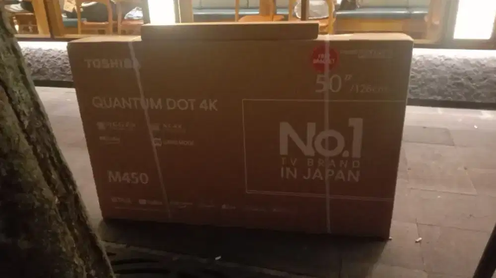 DI JUAL CEPAT TV TOSHIBA 50M450NP+BRECKET