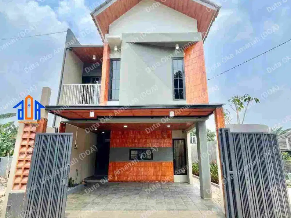 Rumah Furnished Siap Huni 4 Kamar Tidur Dekat Gerbang Tol