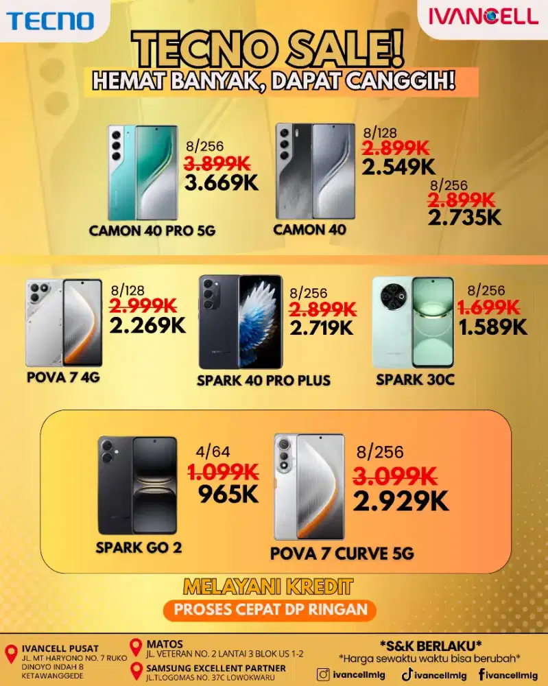 CAMON 40 PRO 5G RAM 8/256 NEW MURAH SEKALI