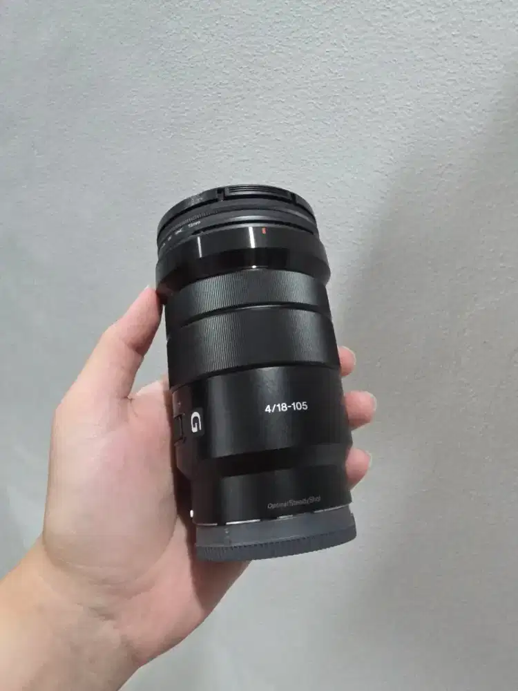 LENSA SONY 18-105MM F4 G EPZ OSS LIKE NEW MULUS