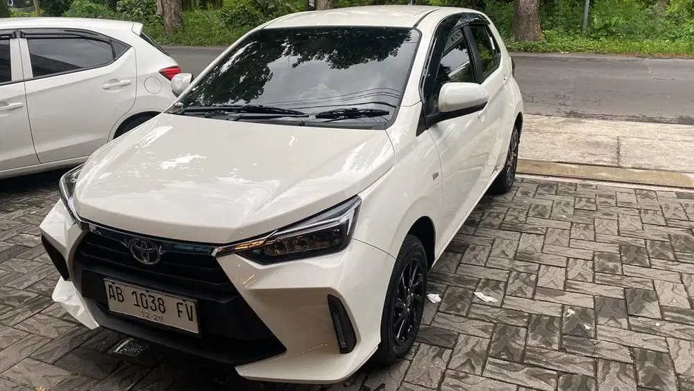 Agya tipe G Matic th 2024 km low belum ada 1 tahun