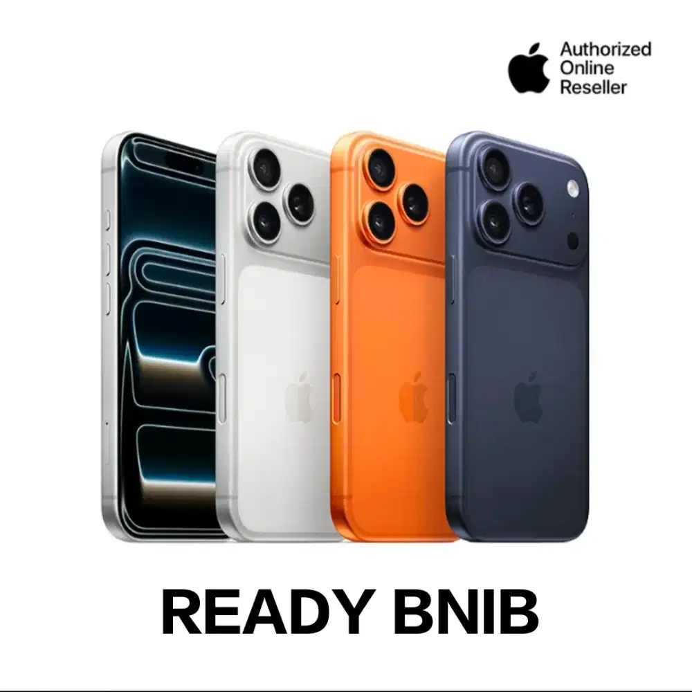 (RESMI) iPhone 17 Pro Max 256GB SILVER GARANSI RESMI