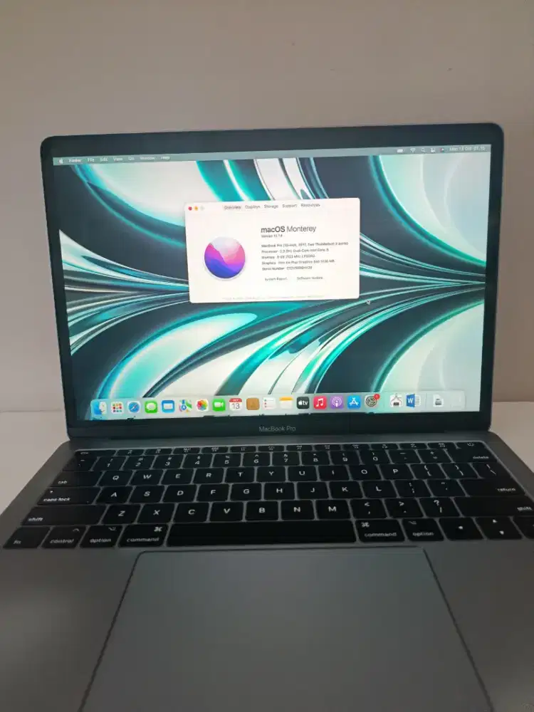 MACBOOK PRO 2017 13 INCI