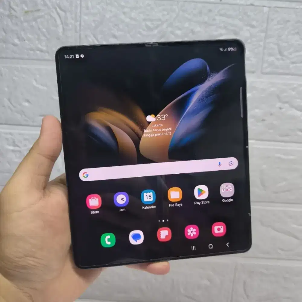Samsung Z Fold 4 SEIN Resmi 512gb mulus, terawat, normal
