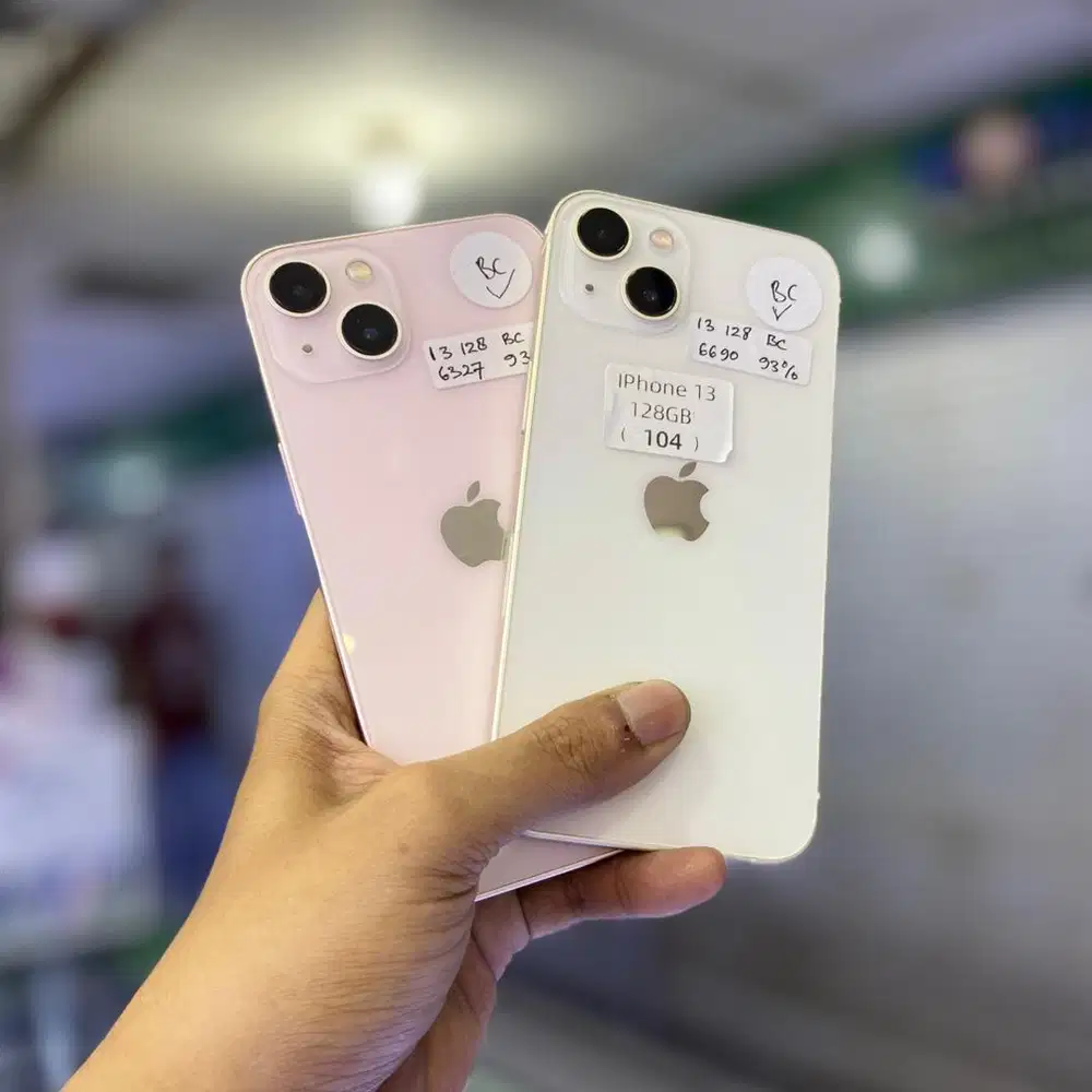 iPhone 13 128Gb inter Terdaftar Beacukai Fullset