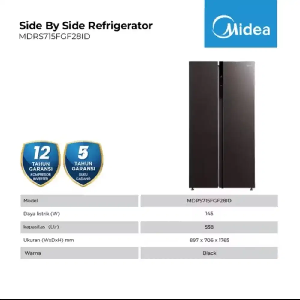 Midea Side by side