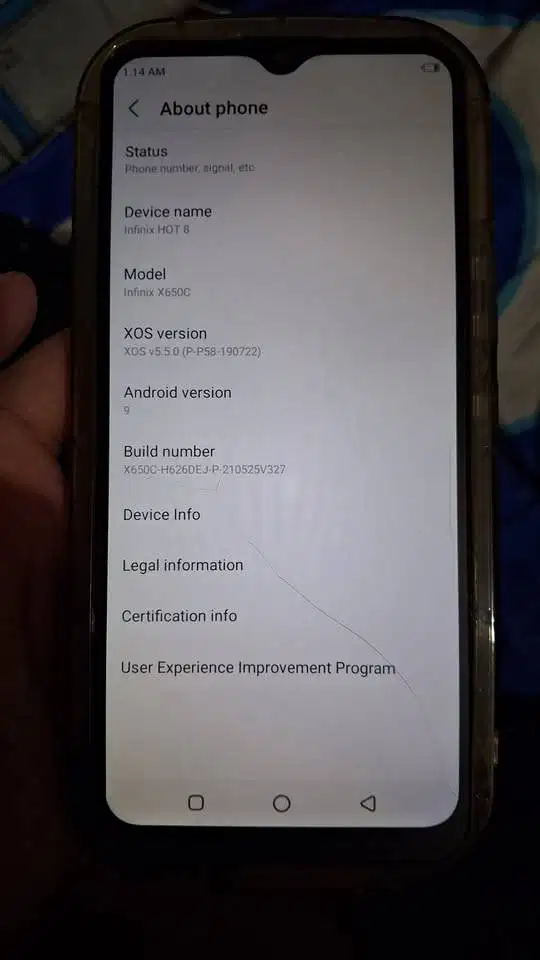 Jual Santai Infinix Hot 8 (3/32)